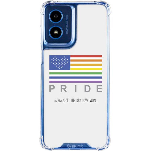 6-26 The Day Love Won Moto G 5G (2024) Clear Case
